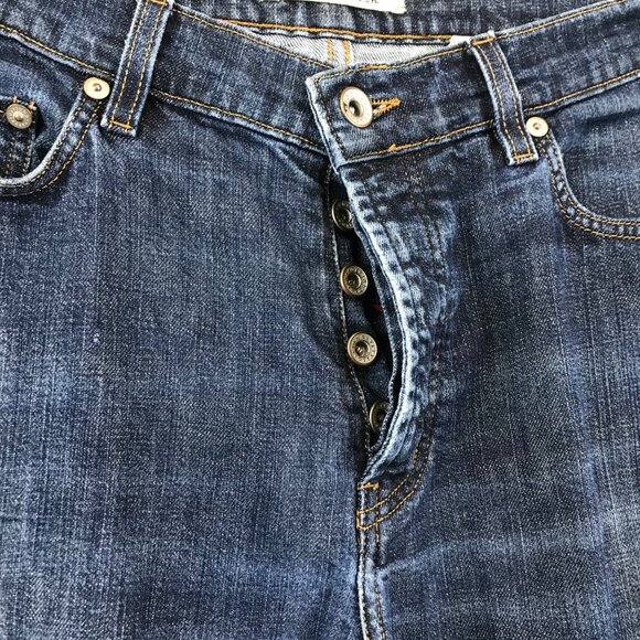 John Varvatos USA Men's Button Fly Straight Legs Jeans size 32 - Picture 3 of 12